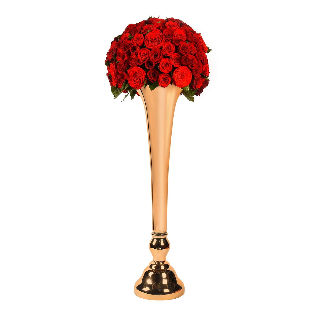 Albert Rosegold Vase Arrangement